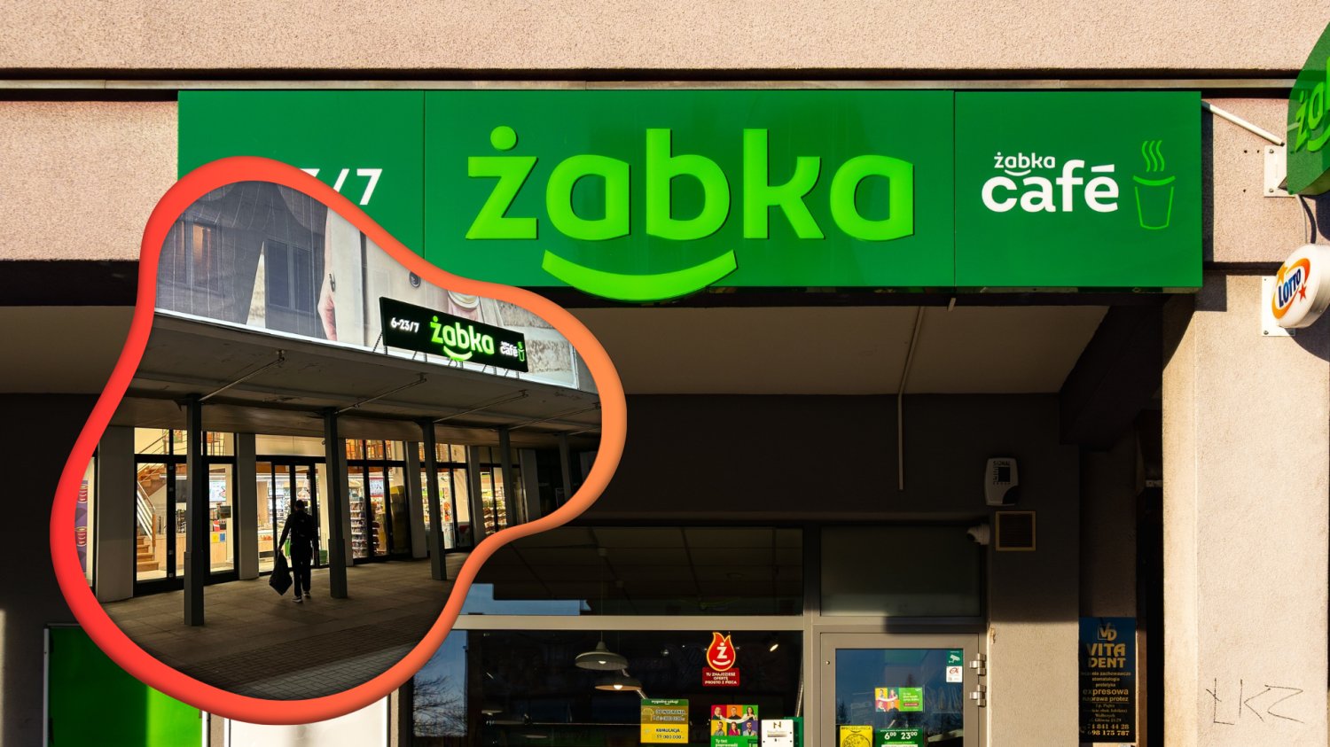 Nietypowa Żabka w centrum Warszawy. Sklep zaczyna przypominać kawiarnię Żabka. W chmurze nowy dwupiętrowy sklep Żabka.
