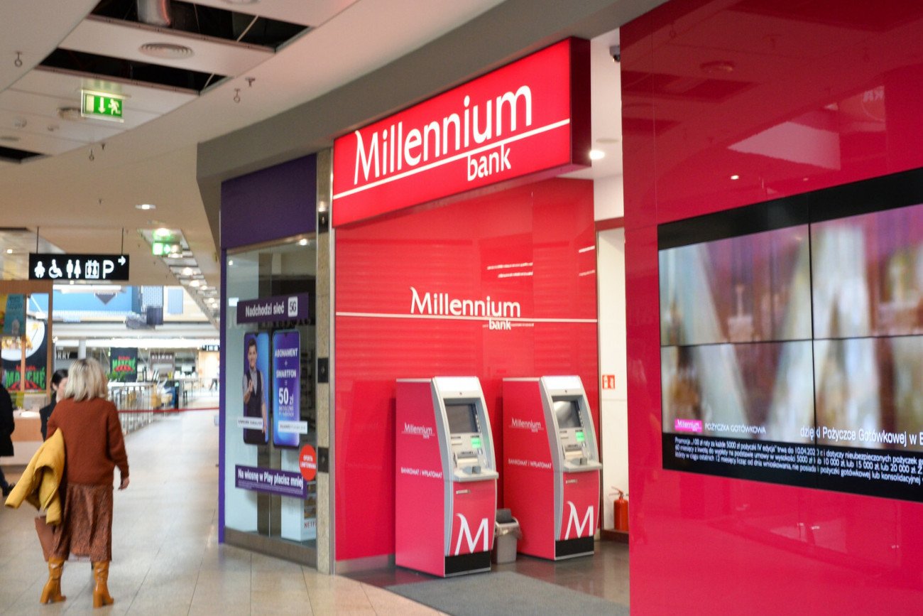 Klienci Millenium Banku narzekają na awarię systemu
