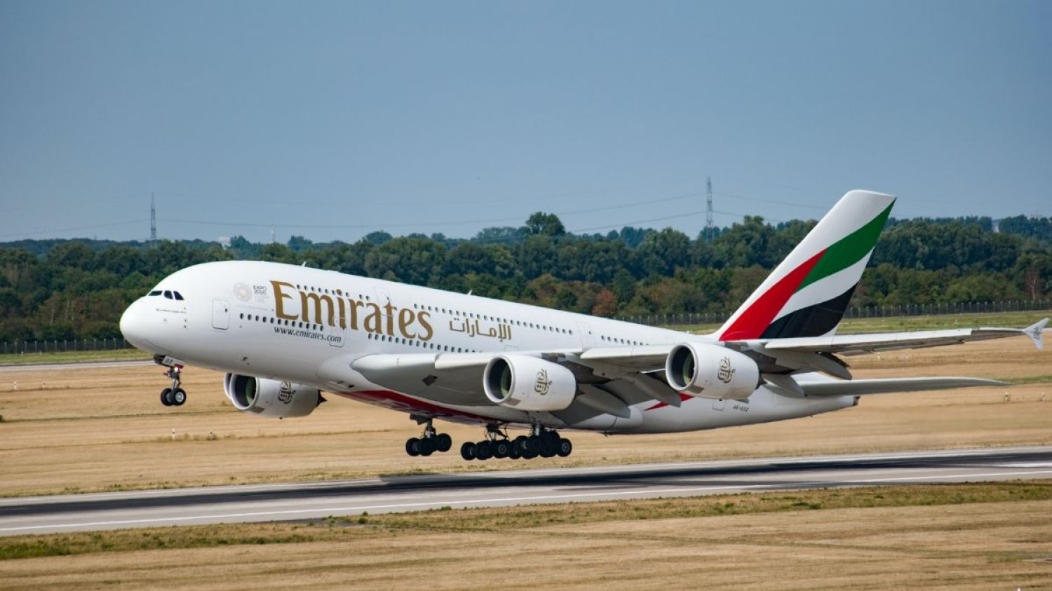 Airbus A380 w barwach  Emirates