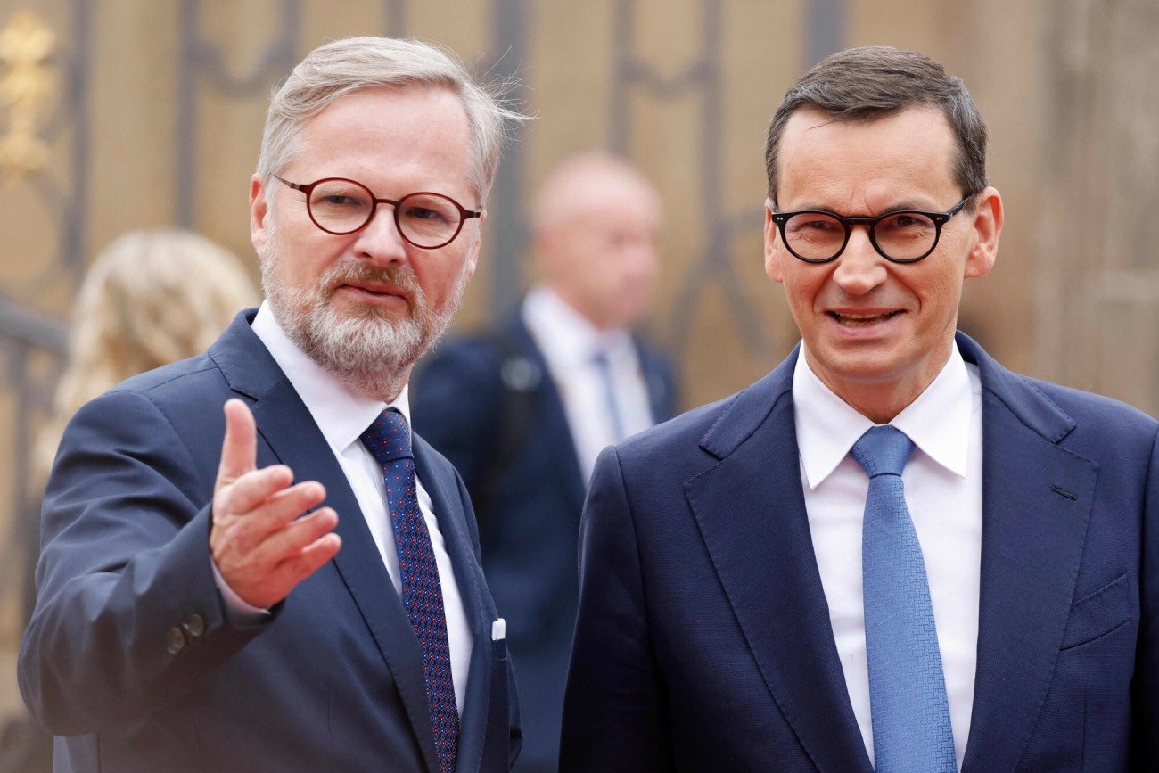 Petr Fiala i Mateusz Morawiecki