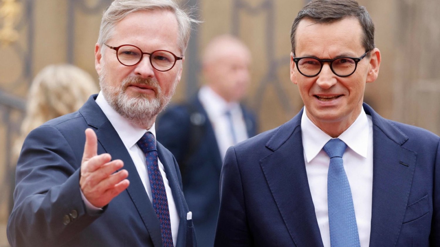 Petr Fiala i Mateusz Morawiecki