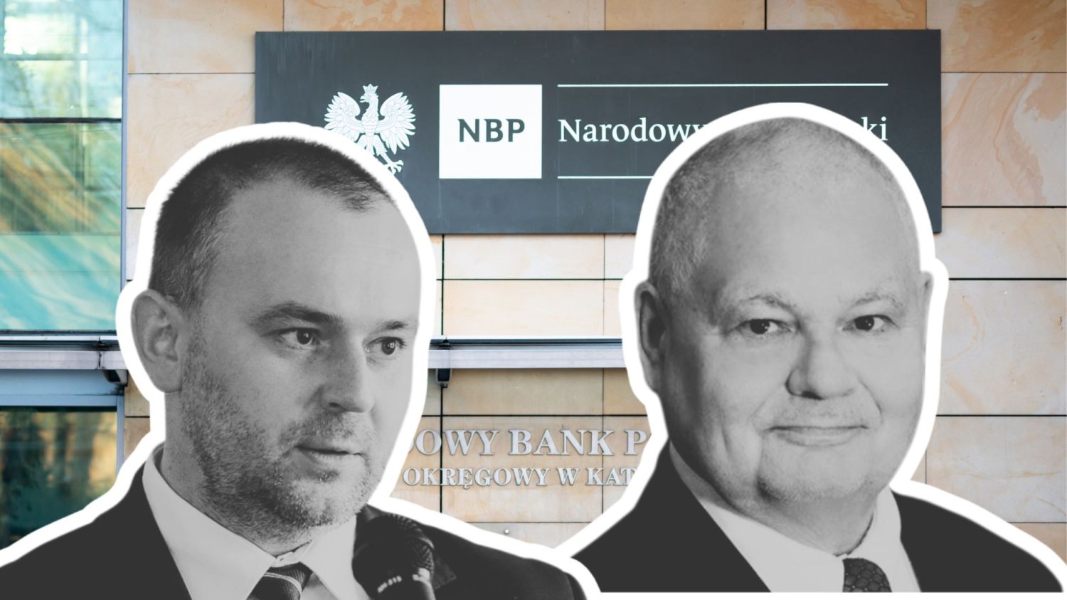 Paweł Mucha i Adam Glapiński