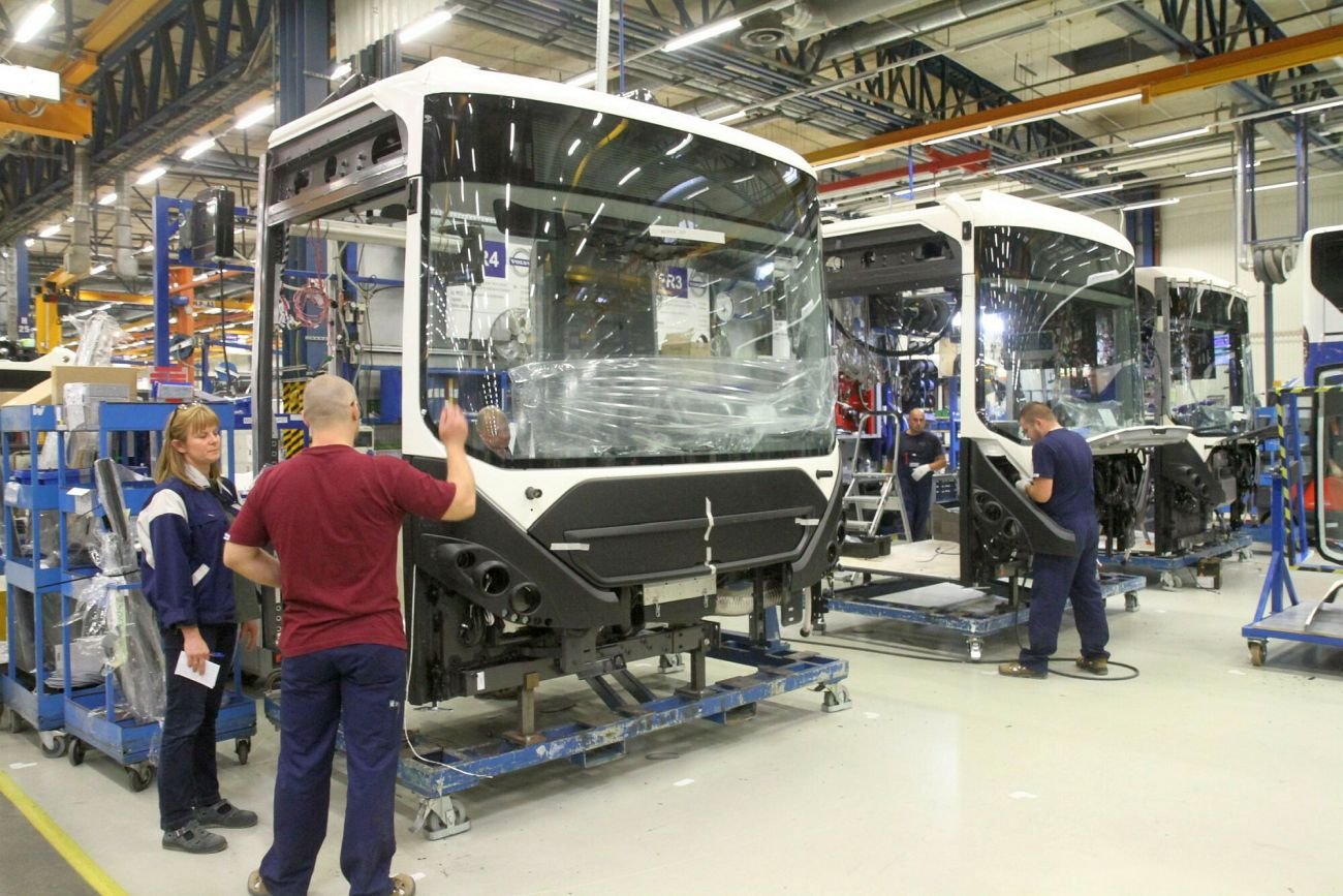 W fabryce Volvo we Wrocławiu pracuje 1500 osób.