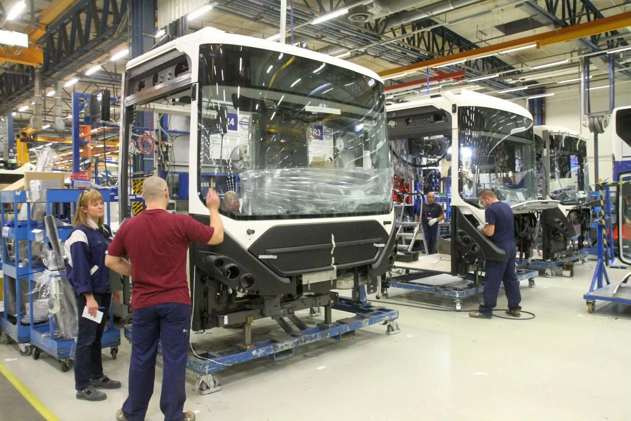 W fabryce Volvo we Wrocławiu pracuje 1500 osób.