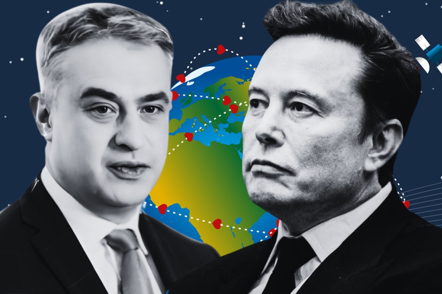 Gawkowski idzie na starcie z Muskiem. SpaceX potraktowało Polskę jak rynek drugiej kategorii Krzysztof Gawkowski i Elon Musk