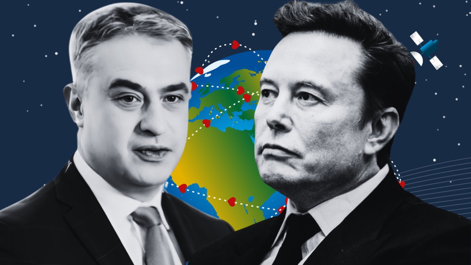 Gawkowski idzie na starcie z Muskiem. SpaceX potraktowało Polskę jak rynek drugiej kategorii Krzysztof Gawkowski i Elon Musk