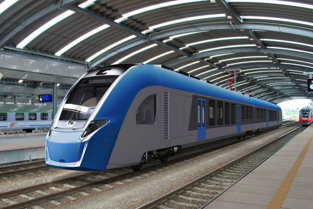 Pociąg Plus ma mieć 800 kW napędu spalinowego, 2,4 MW napędu elektrycznego i zabierać nawet 370 pasażerów