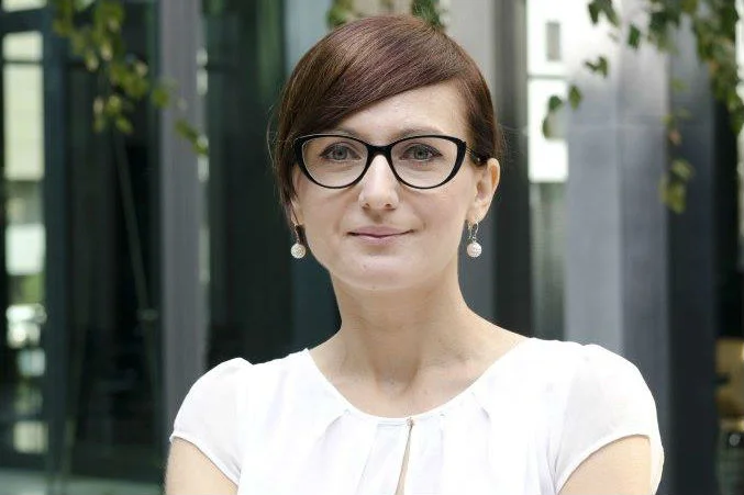 Dr Monika Lamparska - Przybysz - kierownik ds. pozyskiwania funduszy w Polpharma SA.