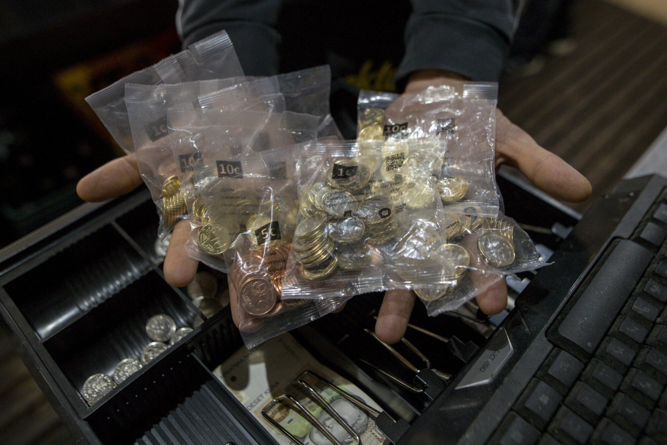 Chorwackie monety euro