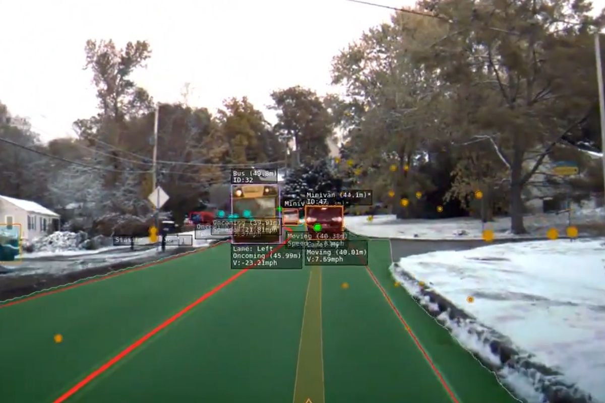 Oto jak świat widzi autopilot Tesli.