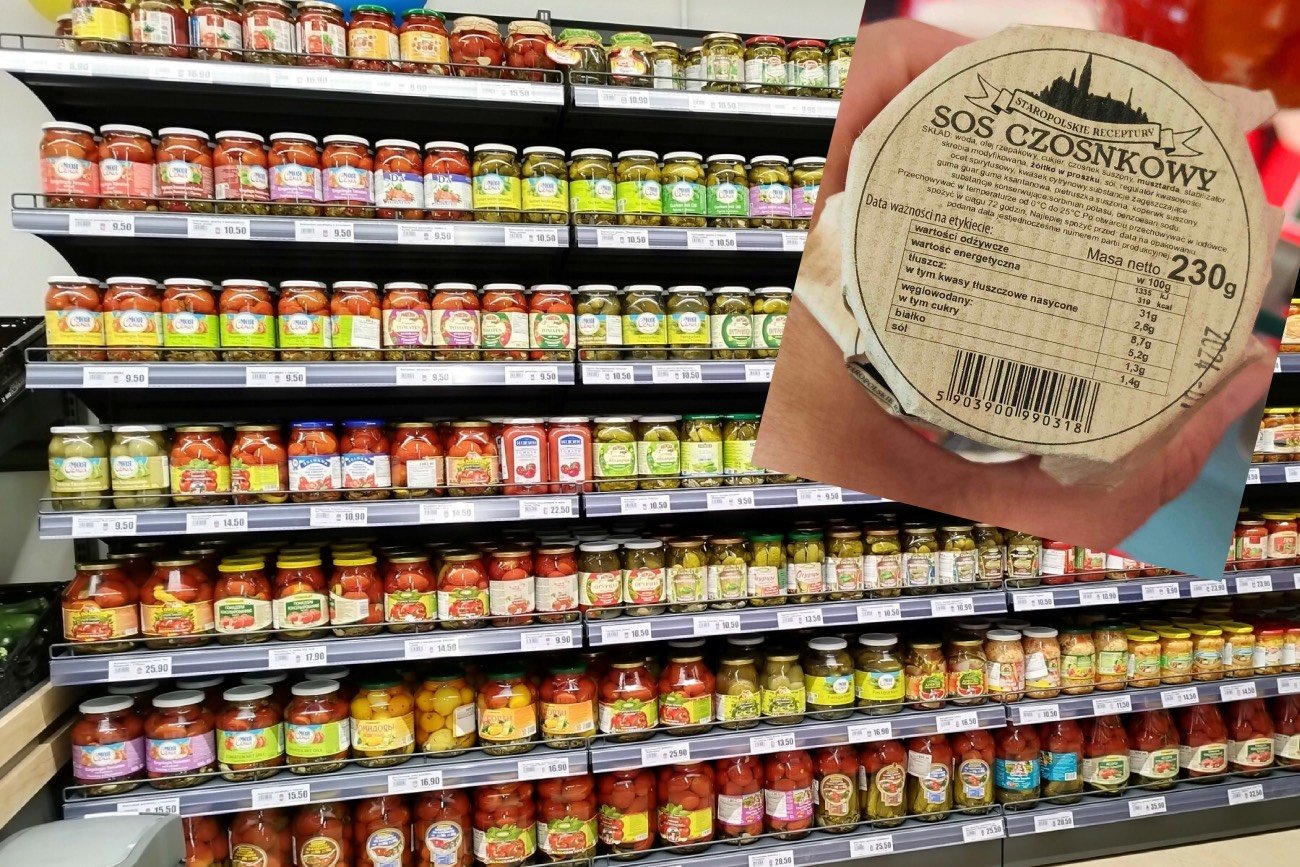 Sos czosnkowy, który udaje, że jest staropolski i sztuczny miód, który udaje naturalny. Bosacka alarmuje.