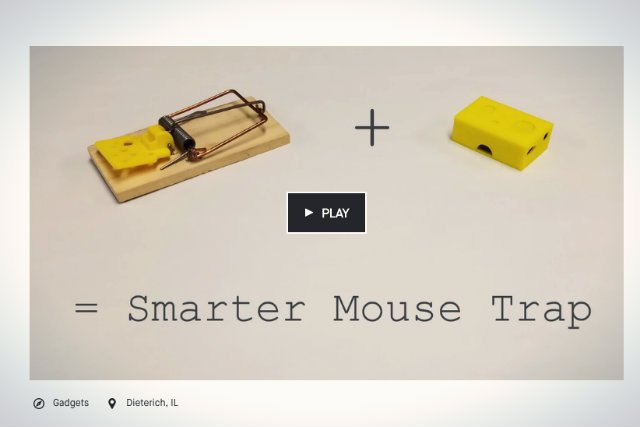 Istnieją projekty, które są bezdyskusyjnie głupie. Na przykład pułapka na myszy, która łączy się z domowym WiFi