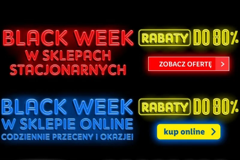 Lidl ma nowe promocje w wiele dni Black Weeku.