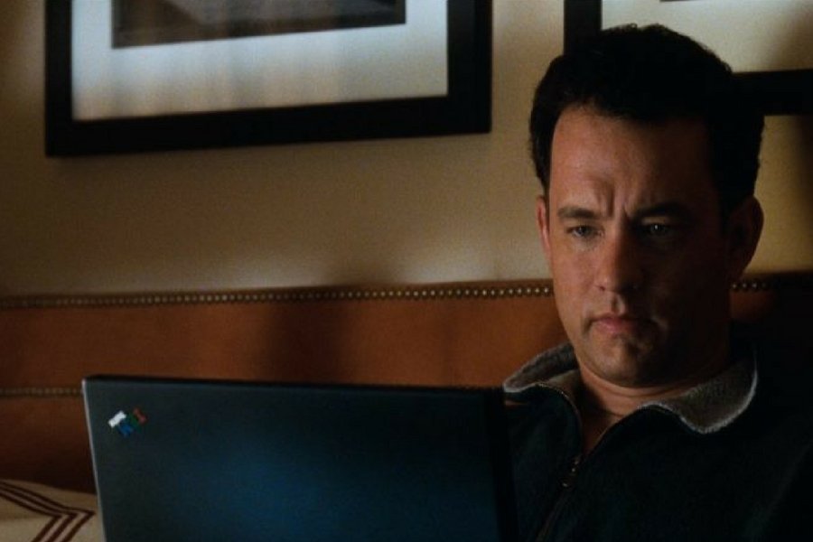 Klasyczny ThinkPad pojawił się m.in. w hollywoodzkiej komedii romantycznej "Masz wiadomość".