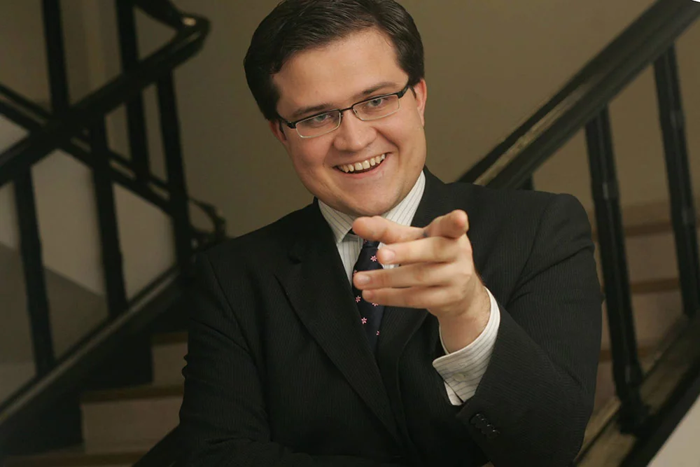 Prezes PZU Michał Krupiński