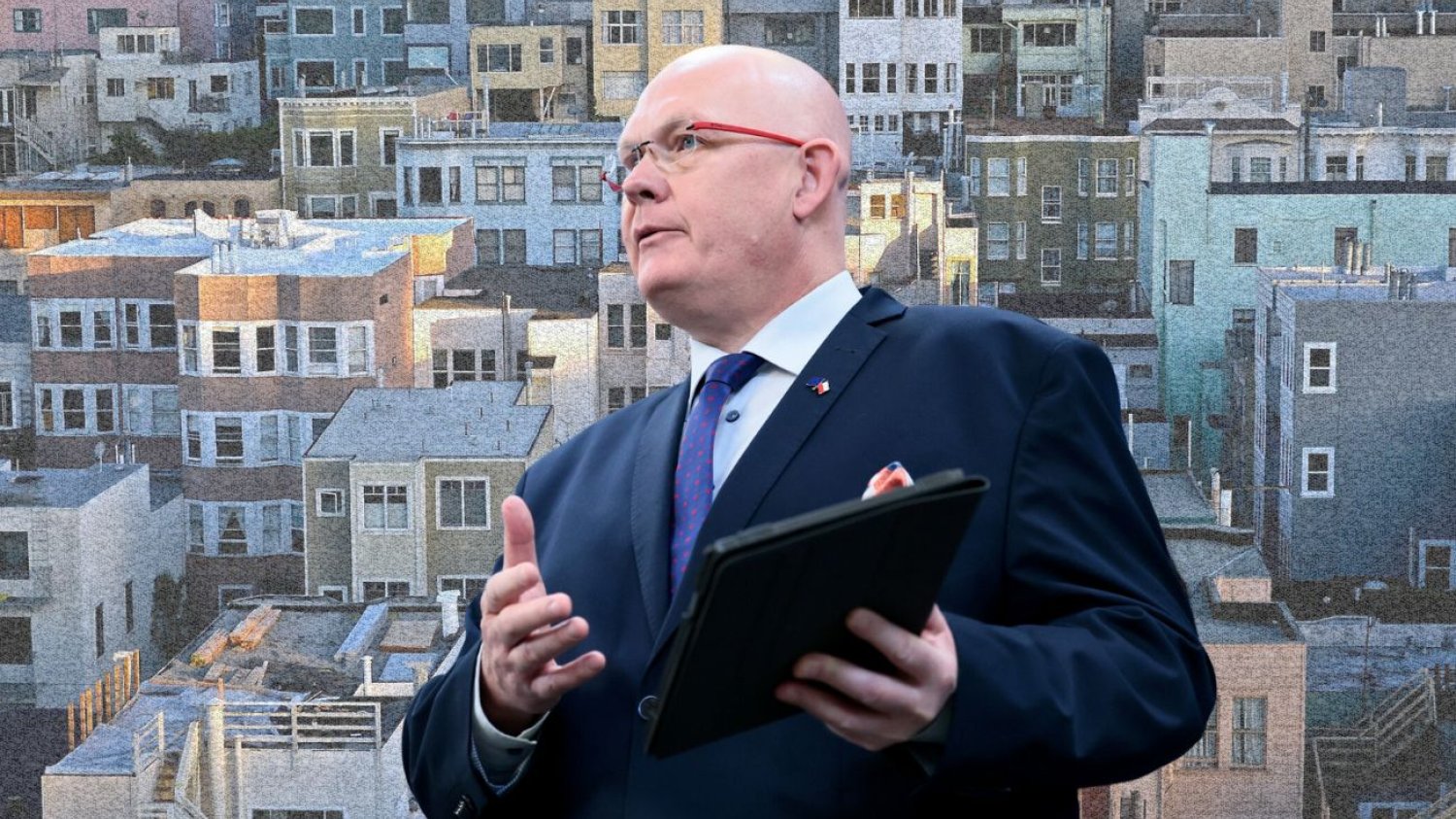 23 marca zakończyły się konsultacje społeczne projektu zaproponowanego przez Polskę 2050, który zakłada nałożenie na deweloperów obowiązku ujawniania rzeczywistych cen mieszkań na ich stronach. Na zdjęciu: Michał Gramatyka. 
