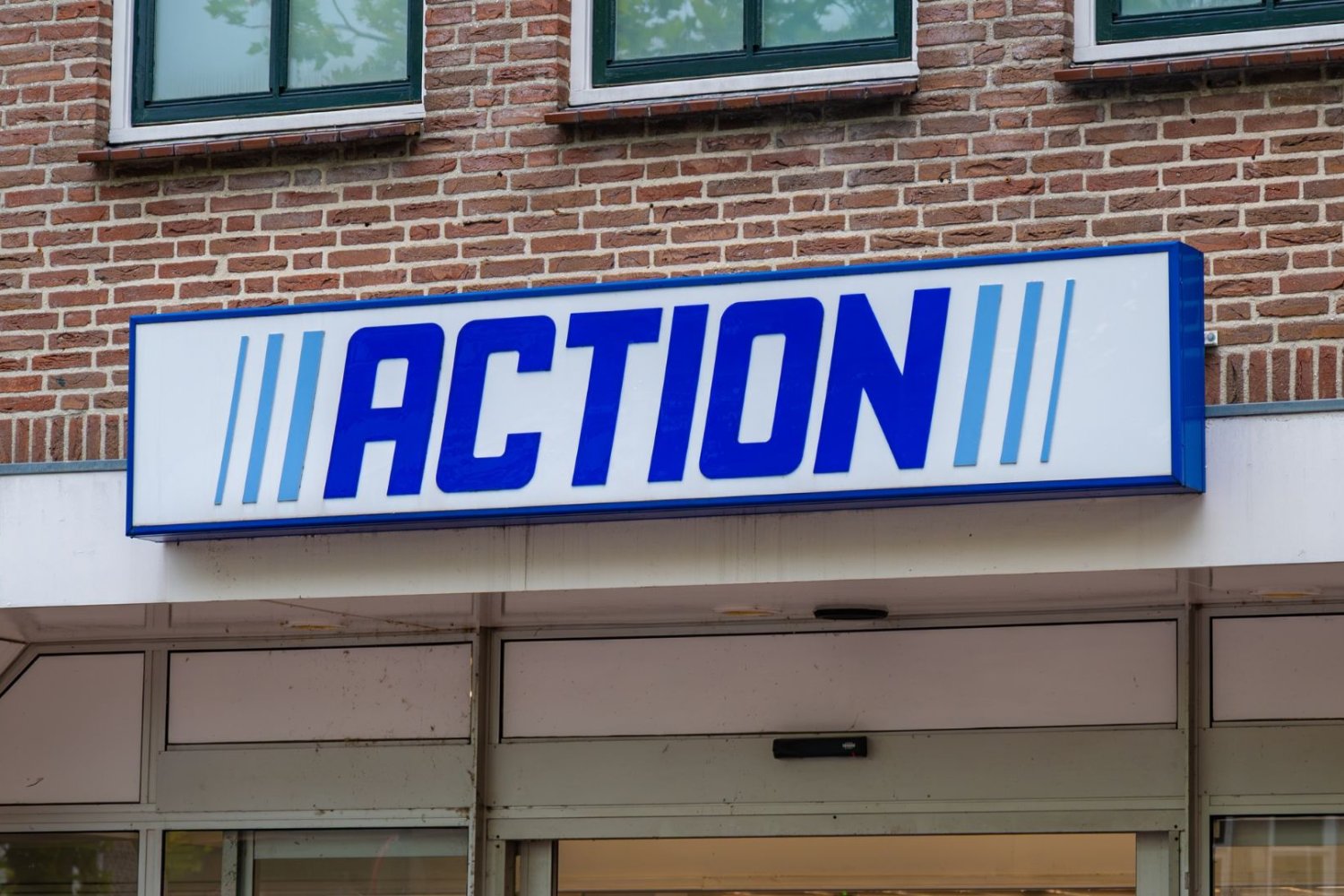 Logo sklepu Action.