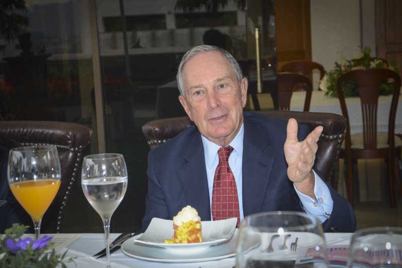 Michael Bloomberg.