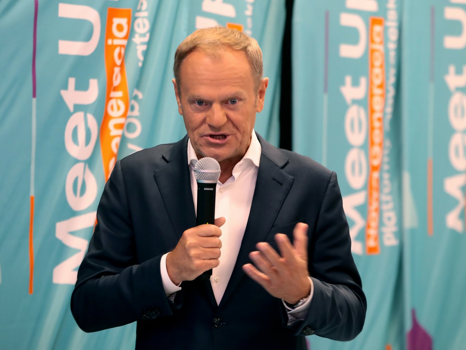 Donald Tusk, szef PO zapowiedział pracę nad projektem czterodniowego tygodnia pracy podczas spotkania w Szczecinie