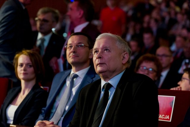 Jarosław Kaczyński i Mateusz Morawiecki.