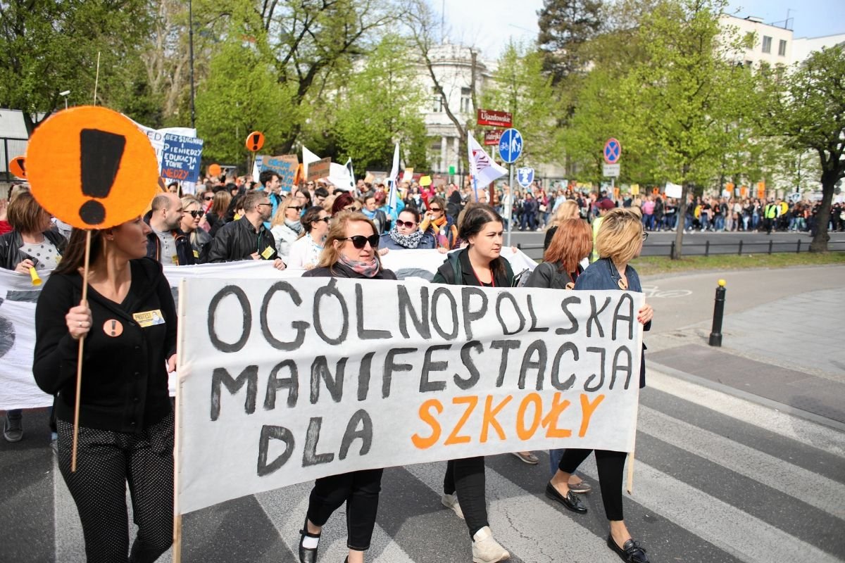 Kiedy nowy strajk nauczycieli? Możliwe, że jeszcze przed wyborami.