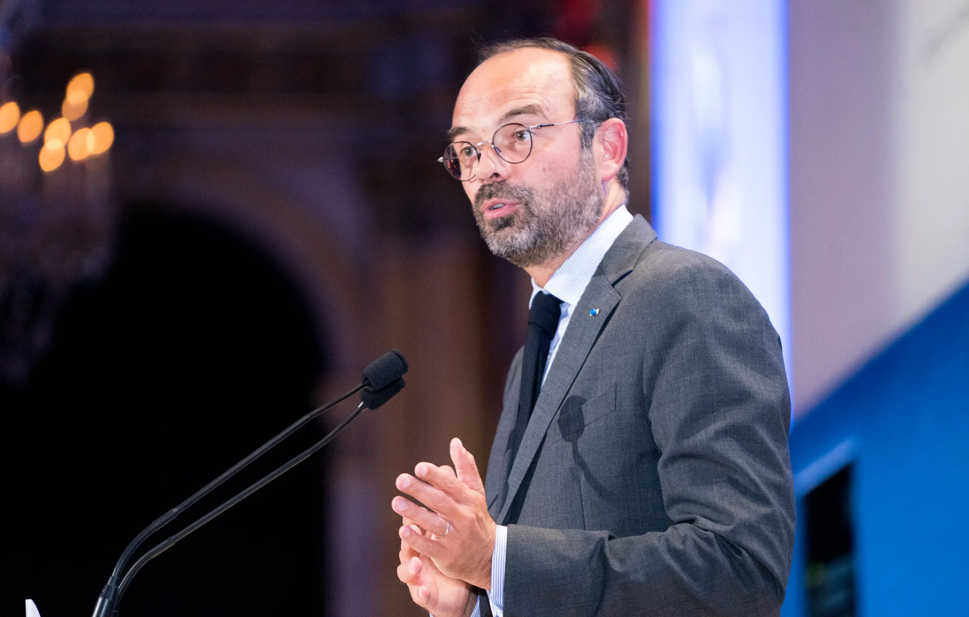 Premier Francji Edouard Philippe.