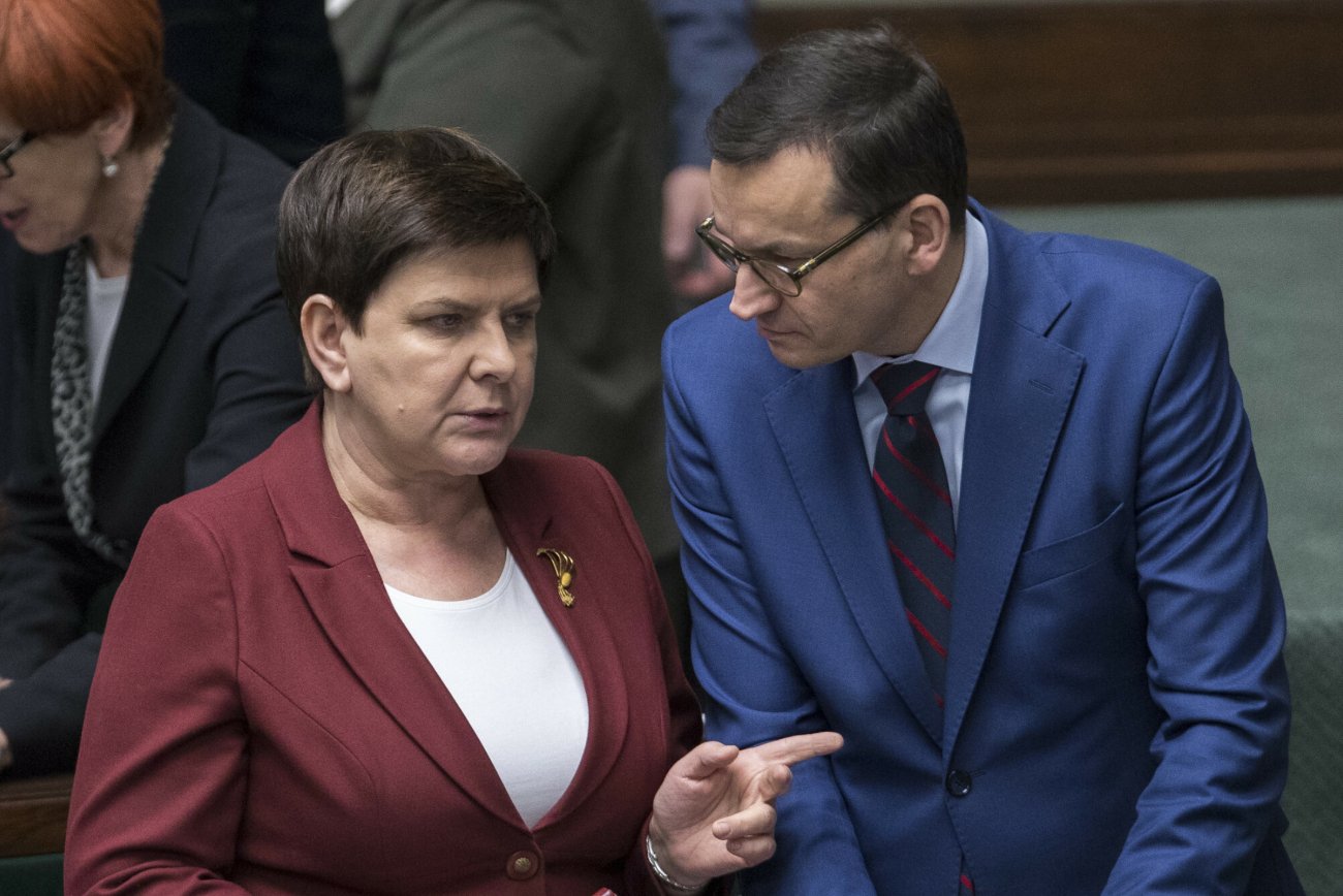 Beata Szydło, Mateusz Morawiecki