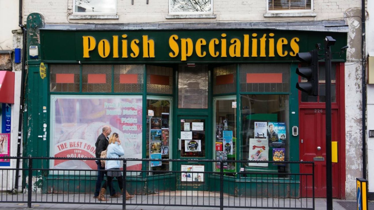 Polski supermarket w Londynie