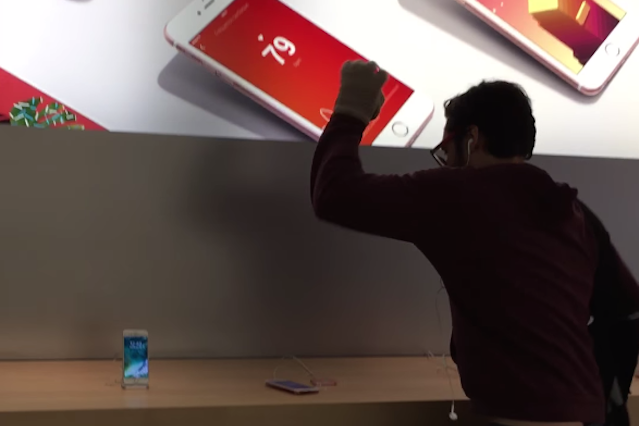 Dla fanów Apple to drastyczny widok.