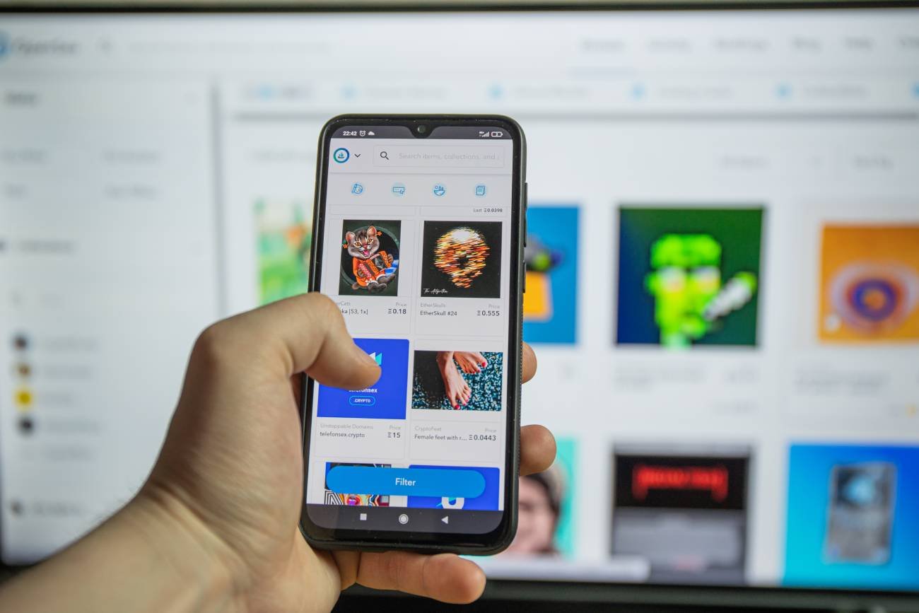 NFT na komórce i PC