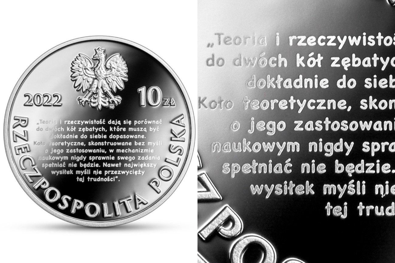 Moneta okolicznościowa z Janem Stanisławem Lewińskim