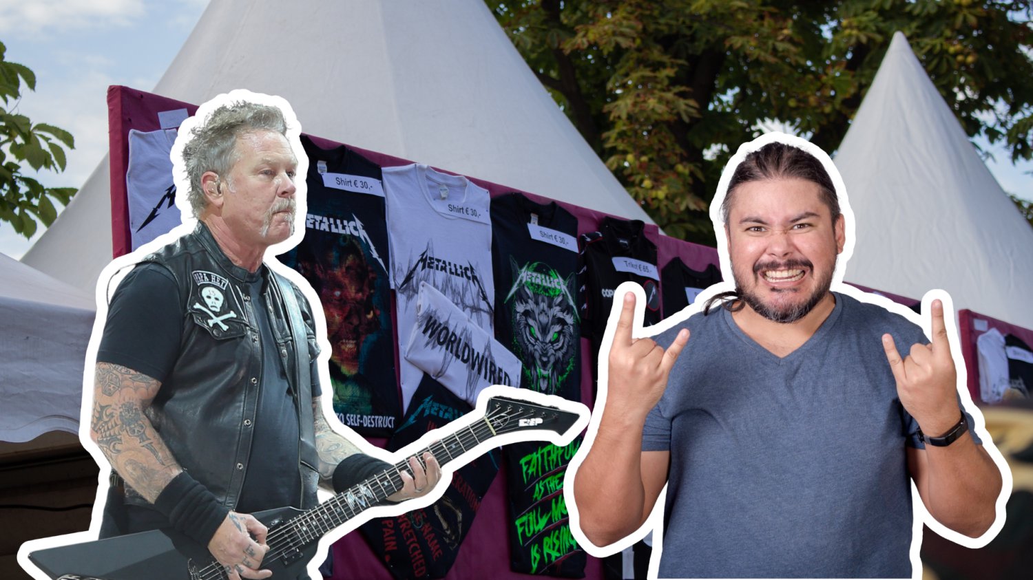 Metallica zagrała w Polsce dla pieniędzy. Ceny na chorzowskim koncercie zwalały z nóg Koszulki Metalliki, James Hetfield i fan