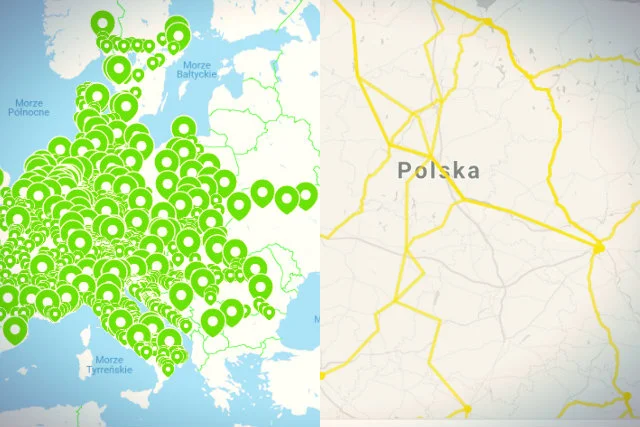 Porównanie siatki połączeń - FlixBus i SuperPKS