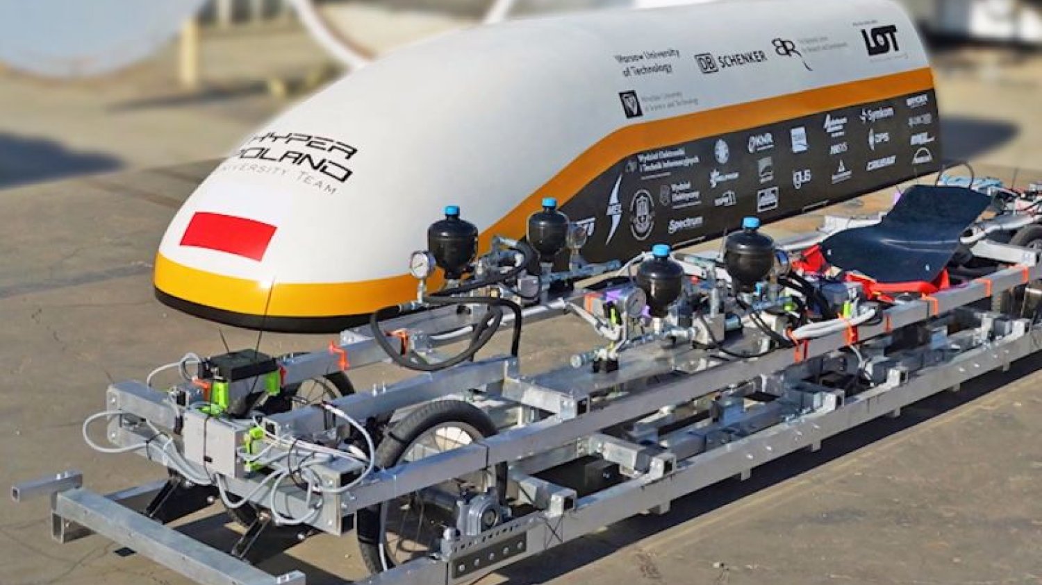 Polska firma planuje zbudować prototyp szybkiej kolei magnetycznej, który będzie poruszał się po zwykłych torach