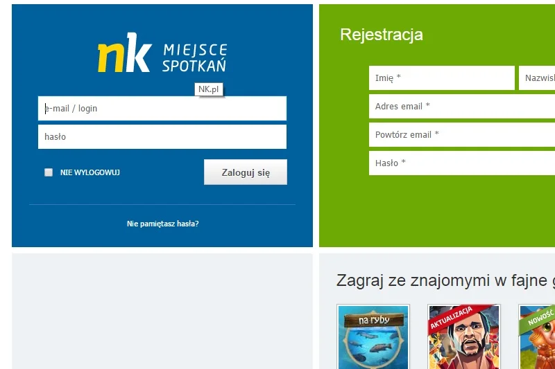 Ktoś pamięta mój login i hasło?