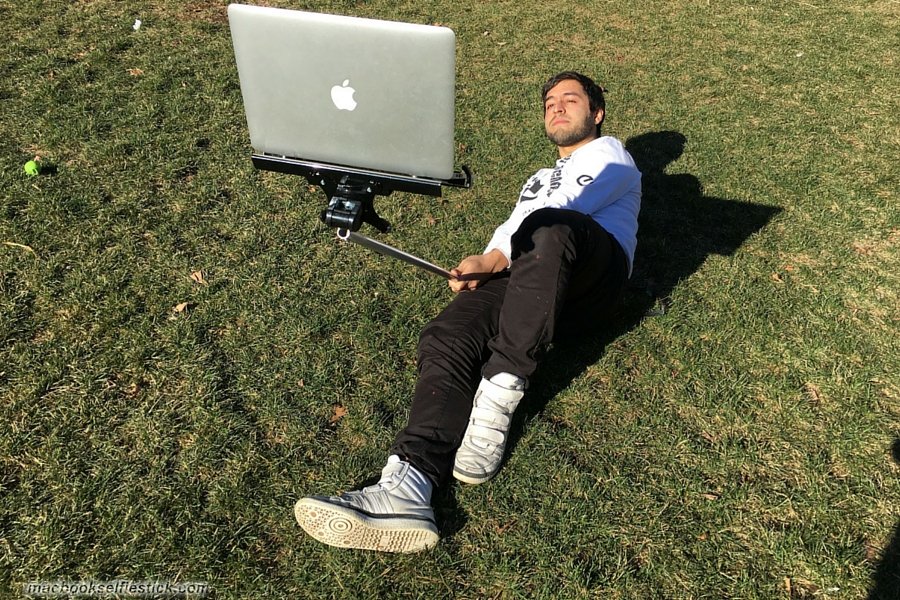 Na taki kijek do selfie czekało wielu użytkowników MacBook'ów