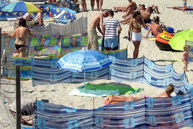 Czekamy na platformę pokazującą jaki procent plaży został zajęty przez "plażowiczów".