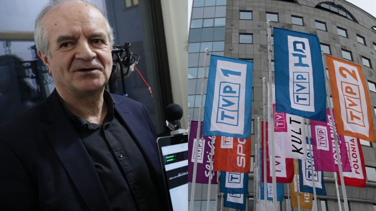 Waldemar Sadowski podczas rozprawy przeciw Telewizji Polskiej o nierzetelność i działania propagandowe.