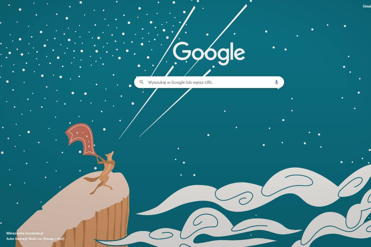 grafika "Mieszanka konstelacji" autorstwa Noah Lee