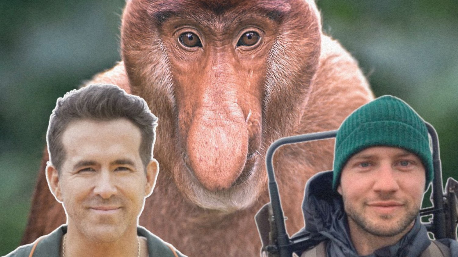 Ryan Reynolds, nosacz i Douglas Parker.
