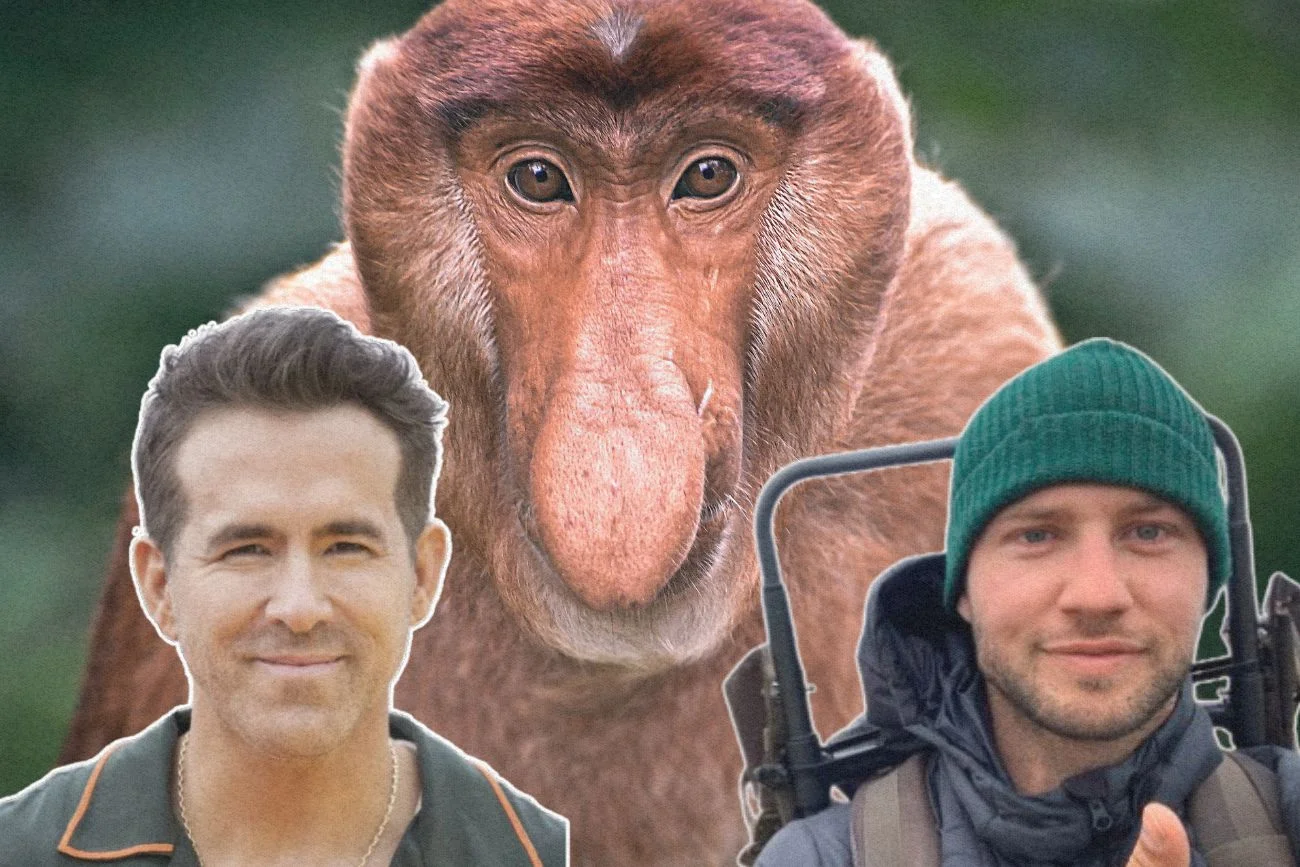 Ryan Reynolds, nosacz i Douglas Parker.