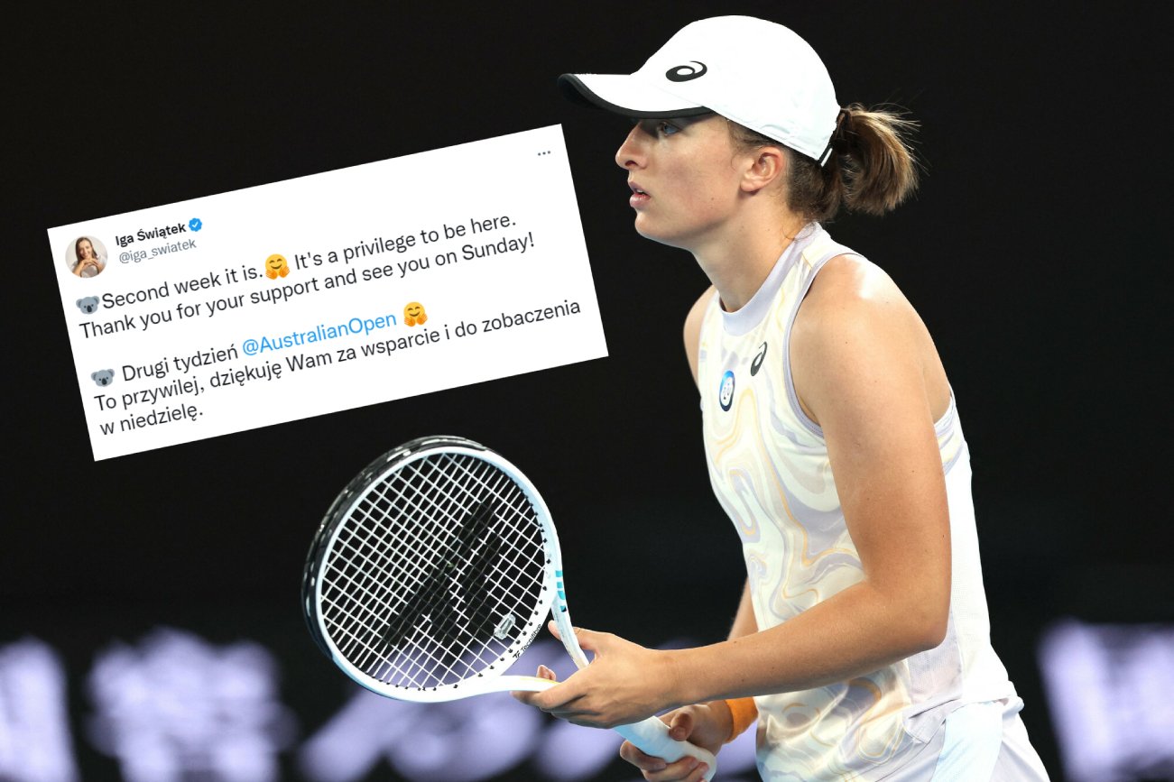 Iga Świątek na Australian Open 2023