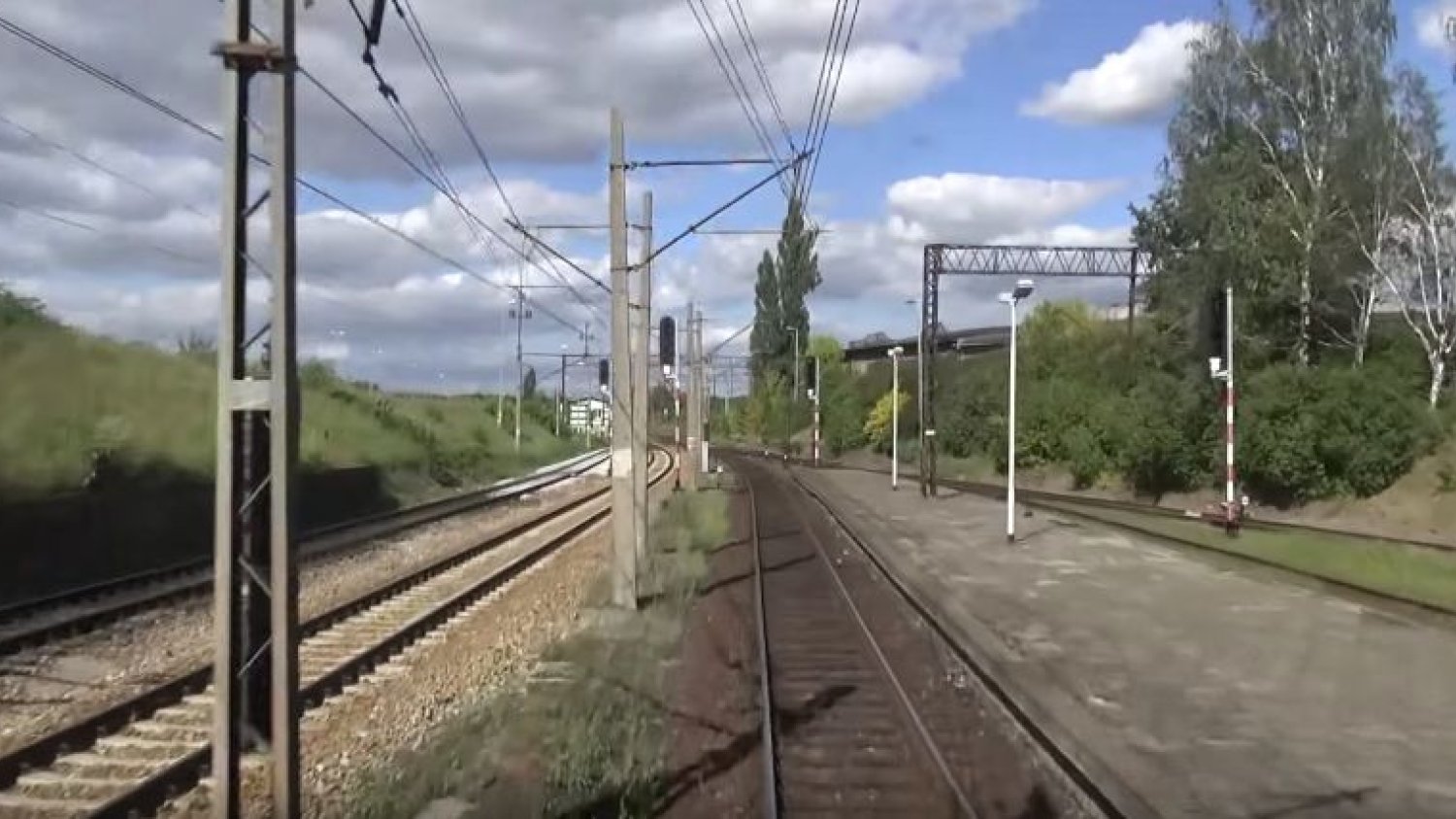 Fragment trasy nr 273 w okolicach Kostrzyna nad Odrą