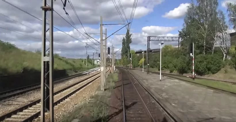 Fragment trasy nr 273 w okolicach Kostrzyna nad Odrą