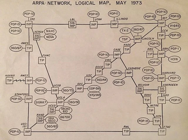 Pełna wersja mapy z 1973 roku.