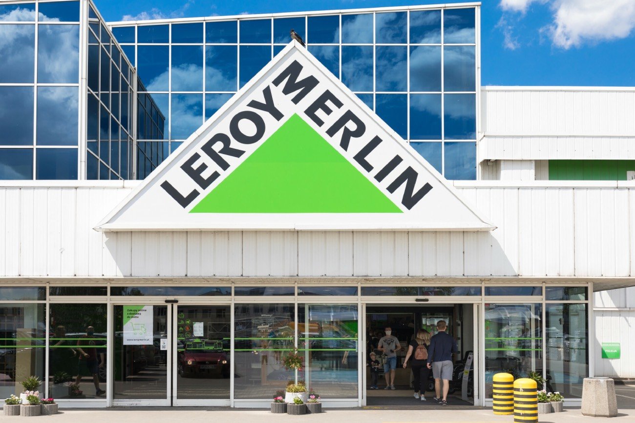 wejście do Leroy Merlin
