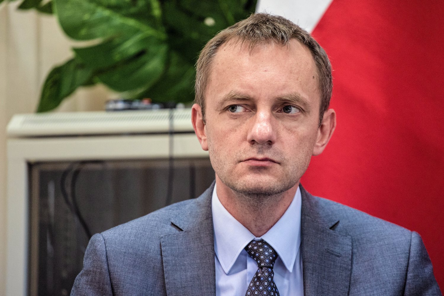 Podsekretarz stanu w Ministerstwie Finansów Tomasz Robaczyński.