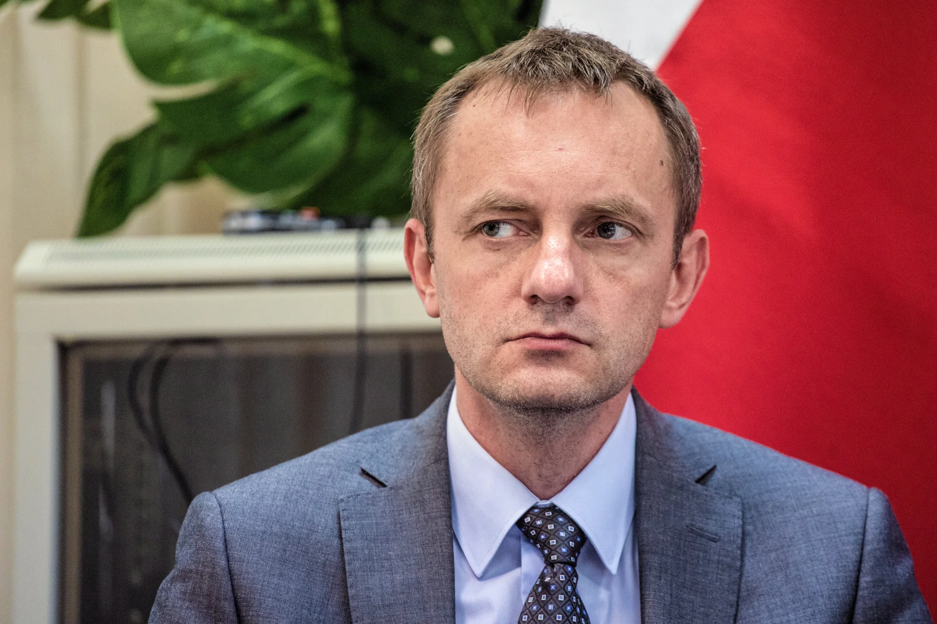 Podsekretarz stanu w Ministerstwie Finansów Tomasz Robaczyński.