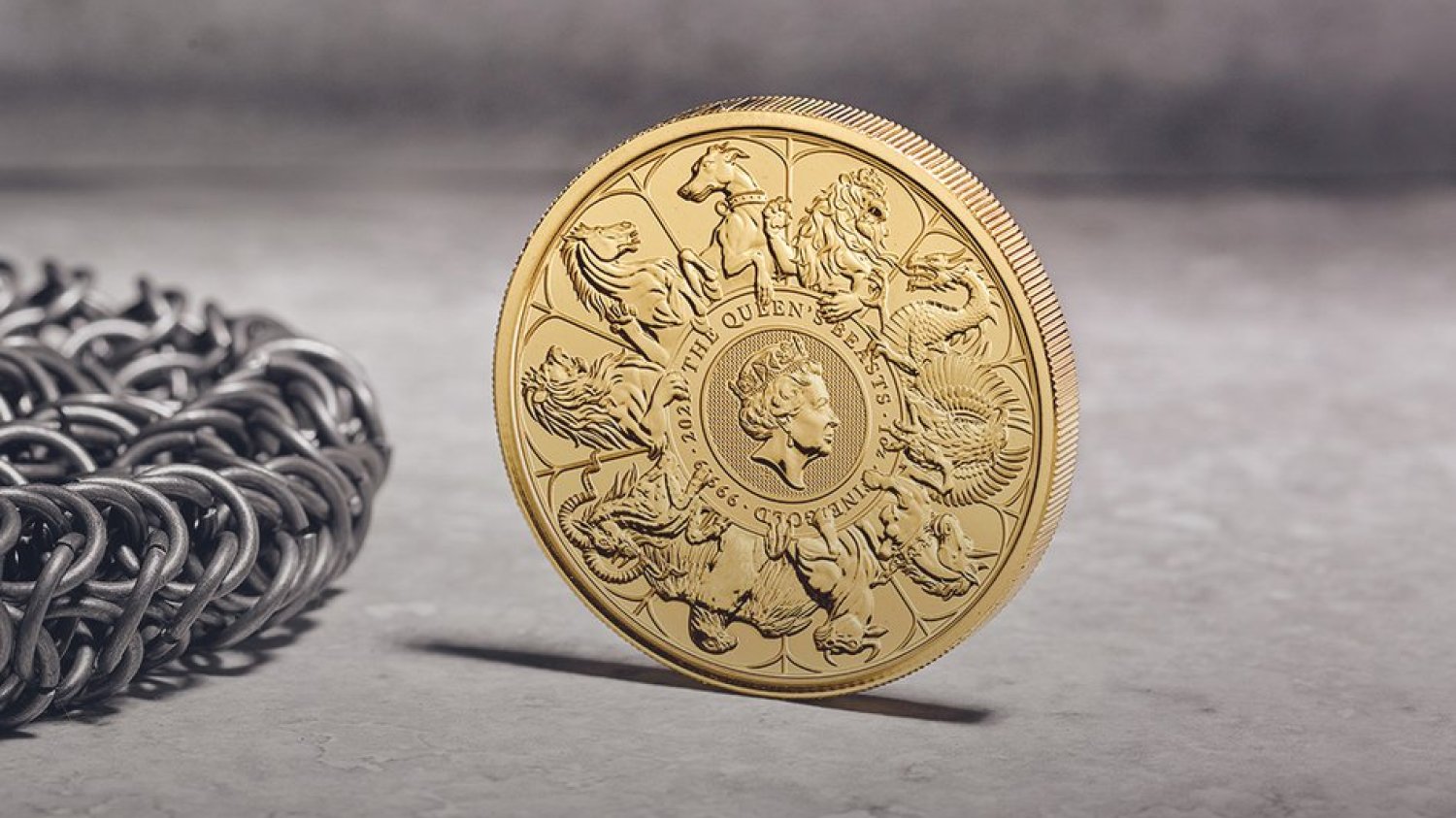 Największa moneta, jaką wykonała brytyjska mennica The Royal Mint.