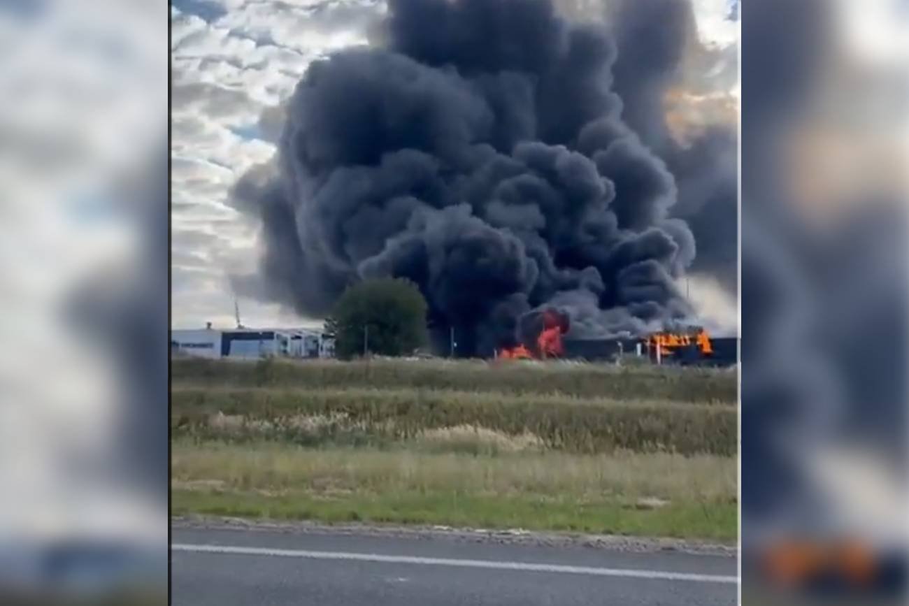 Ogromny pożar w Wielkopolsce. Właściciel stracił fortunę